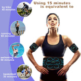 YDFAC AB Stimulator, AB stimulator Muscle Toner, ABS Stimulator Abdominal, for Abdomen, Arms, Legs. Fitness Belt KLT-07 Blue