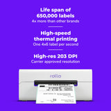 Wireless Label Printer - Wi-Fi Thermal Printer for Shipping Packages Rollo
