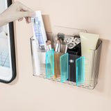 Lae Nuvole Cabinet Door Storage 2-Pack, Clear Adhesive Organizer for Wall