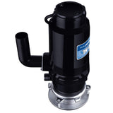 Waste Maid 10-US-WM-458-SL-3B Garbage Disposal Anti-Jam Stainless Steel Food Waste Grinding System, 3/4 HP Slim Line, Black