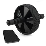 Ab Roller Wheel with Knee Pad Mat for Abdominal & Core Strength Training for Men & Women RUBEX