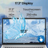 Touchscreen Laptop for Work and Home, AMD Ryzen 5 7430U, 64GB RAM, 2TB SSD, Webcam, HDMI, Backlit Keyboard