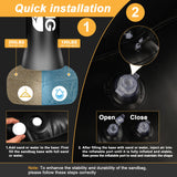 Vobab Standing Punching Bag for Adult Teens 70", Heavy Punching Bag with Boxing Gloves and Electric Air Pump for Beginners Training MMA Muay Thai Fitness Kickboxing Home Gym Vobab