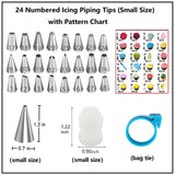 ANSLYQA Cake Decorating Kit, 237 Pcs with Aluminium Cake Turntable, Leveler, 24 Numbered Icing Tips, 2 Spatulas, 3 Scrapers, 2 Coupler, 50 Cupcake Liners, 100 Pastry Bags & More Baking Tools