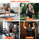 BAGAIL Weighted Vest Men, 20lb/30lb/40lb Adjustable Weight Vest for Woman with Removable Iron Weights - 30 lbs