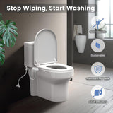 Bidet Attachment for Toilet - Effortless Non-Electric Self Aresmata