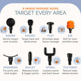 Percussion Massage Gun - Deep Tissue Massager for Sore Muscle and Stiffness - Quiet (Silver) LifePro