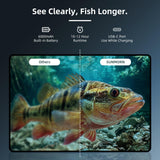 Underwater Fishing Camera with 4.3" HD IPS Screen, 220° Wide-Angle View, 50ft Waterproof Cable – Ideal for Ice, Lake, Boat and Kayak Fishing