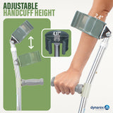 Drynarex Forearm Crutches, Tall