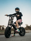 MACFOX M16 Ebikes for Youth, Mini E Bike 750W Electric Bike 20 MPH Max Speed,25 Miles Range(PAS1), 20"x4" Fat Tires, City/School Commuting Electric Bike (UL2849/BLACK-Standard)
