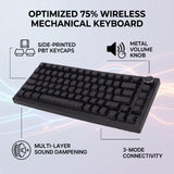 Yoidesu 75% Wireless Mechanical Keyboard Hot Swappable RGB (Black)