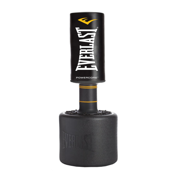 Everlast P00001266 Powercore Free Standing Indoor Rounded Heavy Duty Fitness Training Punching Bag Everlast