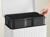 SONGMICS Trash Can, 13 Gallon (50 L) Garbage Can for Kitchen, with Lid, Pedal, and Removable