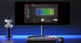 Redragon K673 GB 75% Wireless Gasket RGB 3-Modes 81 Keys Gaming Mechanical