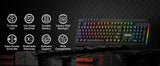 Redragon K580 PRO Wireless RGB Gaming Keyboard, 3-Modes 104 Keys Mechanical Keyboard