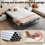 75"×54" Folding Bed with Adult Mattress