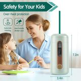 deli Electric Pencil Sharpener, Fully Automatic Pencil Sharpener, Green