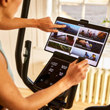 Reebok FR30 Home Elliptical Cross Trainer, Green, Cardio Exercise, Bluetooth, 32 Electronic Resistance Levels, 264 lb. Capacity