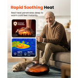 BOB AND BRAD Foot Massager with Heat, Shiatsu Deep Kneading & Air Compression for Plantar Fasciitis, FSA Eletric Feet Massager Machine, Fits US Size 12, HSA Eligible