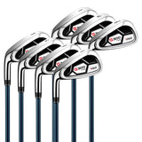 PGM Men's Left Handed Complete Golf Club Sets - 12 Pieces | Graptlite Shaft PGM