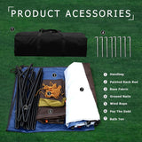 Camping Tent Shower Tent,Outdoor Changing with Built-in Hook,Holds 20 Liters of Water,63*63*95 Inch,210D Oxford Cloth Waterproof - Portable Toilet Shelter with Carrying Bag for Camping,Beach,Brown