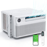 Bonnlo 12000 BTU Wifi Enabled Window Air Conditioner with Inverter, AC Unit for Window with APP & Voice Control, Timer Function