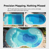 iGarden Robotic Pool Cleaner M1 AI Series, 4.5H Runtime, AI Dual-Camera Vision, 5,019 GPH Suction, Smart Navigation, Wall & Waterline Cleaning for Above & In-Ground Pools