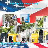 VicoHome D3B 2K AI Wireless Video Doorbell Camera w/ Chime, No SD Card Slot