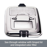 All-Clad Electrics Stainless Steel Deep Fryer with Basket 3.5 Liter Oil Capacity, 2.6 Pound Food Capacity 1700 Watts All-Clad