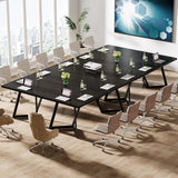 Tribesigns 70.86" Conference Table, Modern Meeting Table with Metal Frame