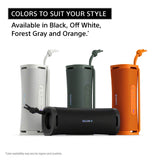 Sony ULT Field 1 Waterproof Portable Bluetooth Speaker, Enhanced Bass, 12h Battery, IP67 Rated Dustproof Shockproof Rustproof, Detachable Strap, SRSULT10D, Orange