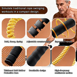 DUROTAN Ropeless Battle Ropes,Adjustable Weight Battle Rope