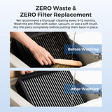 AIRDOG - X3 AIR Purifier for Bedroom with Washable Filter - TPA Technology - UP to 20X More EFF