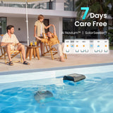 (2026 New) AIPER Experts Duo: Scuba V3 & EcoSurfer S2, 360° Top-to-Bottom Cleaning, 7 Day Hands-Free Care, 10x Faster Pool Cleaning with AI Patrol, Smart Parking & Water Quality Maintenance, Blue