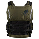 Old Town Lure Angler II Men's Front-Zip Life Jacket, L/XL, Moss