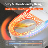 Luxury Smart Toilet with Bidet Built in, Auto Open Close, Foam Shield