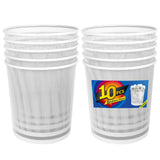 SHSYCER Office Mesh Trash Cans (10-Pack 6 Gal),Open Metal Wire Wastebaskets, Mesh Office Garbage Can, Waste Basket Trash Can for Near Desk,Recycling Garbage Container Bin for Home,School