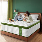 BedStory Firm King Mattress 12 Inch, Hotel Collection Hybrid Mattresses with Zoned Lumbar Support, Extra Back & Hip Support, CertiPUR-US, Fiberglass-Free, 365-Night Trial