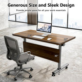Modular Conference Room Tables, Stackable Flip Top Training Meeting Table,Space Saving,for Seminar,Office