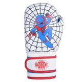 Kids Boxing Gloves 6oz | Youth Boxing Gloves | Children Boxing Gloves for Kickboxing Muay Thai MMA | Kids Bag Gloves for Punching Bag (White/Blue/red, 6oz) TWISTER