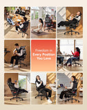 SIHOO B100 PRO Ergonomic Mesh Office Chair with Footrest