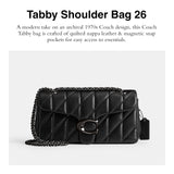 Coach Women's Quilted Tabby Shoulder Bag 26 | Quilted