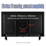 TV - 32 Inch Smart TV, 720P LED HD TV with Wi-Fi Connectivity and Mobile App, Flat Screen TV Compatible Westinghouse