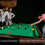 Barrington Billiards 7.5' ft Springdale Pool Table with Billiard Ball and Cue Stick Set