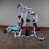 Body-Solid Multi-Station, Single Weight Stack Home Gym Machine, Arm & Leg Strength Training Functional Exercise Workout Station for Weight Lifting and Bodybuilding 310lbs. Black Weight Stack Body-Solid