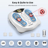 FIT KING Neuropathy Pain Relief for Feet Massager, EMS Foot Massager for Neuropathy with TENS Pads, Foot Circulation Stimulator for Plantar Fasciitis, Diabetes Feet Pain Relief