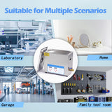 VUA 6L Commercial Ultrasonic Cleaner with Digital Timer & Heater, Professional Ultrasonic Parts Cleaner, Ultra Sonic Cleaning Machine with 300W Heated Cleaner for Glasses Industrial Parts Tools Lab