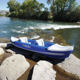 SOLSTICE Rogue 1 to 2 Person Inflatable Fishing Kayak Boat for Adults & Kids 10'6'' X 33'' | Tandem 2 Blow Up Seats & Spray Skirt | Reinforced K-80 26 Gauge PVC Material Solstice