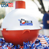 The Big Bobber Floating Cooler, Outdoors Floating Ice Chest, Portable Beverage Cooler, Keeps Drinks Cold, Red