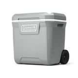 Insulated Portable Cooler with Heavy Duty Wheels, Leak-Proof Wheeled Cooler with 100+ Can Capacity Coleman